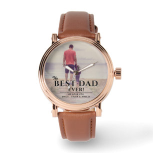 Bester Vater je Vatertag Familienleben Foto Armbanduhr