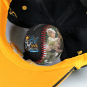 Bester Vater je | Vatertag Foto Baseball