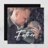 Bester Vater je | Vatertag Foto Gift Magnet (Vorne/Hinten)