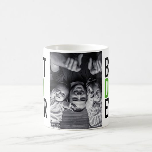 Bester Vater je Vatertag Kaffee Tasse (Mittel)