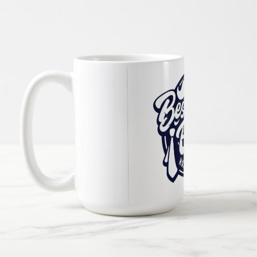 Bester Vater je Vatertag Kaffee Tasse (Links)