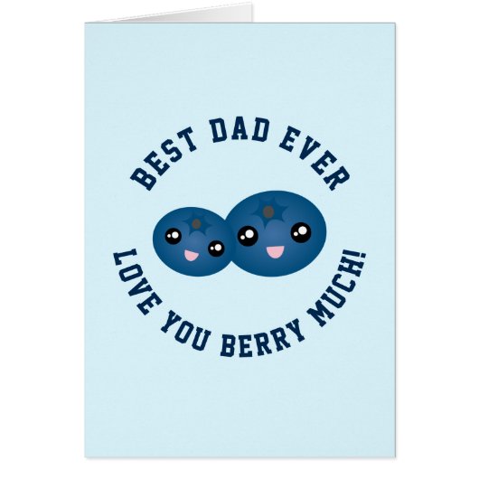 Bester Vater je Vatertag Liebe Sie Berry viel (Vorne)