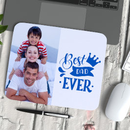 Bester Vater je Vatertag personalisiertes Foto Mousepad