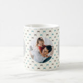 Bester Vater je Vatertag Pesonalize Bilder Kaffeetasse (Mittel)