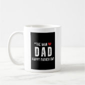 Bester Vater je - Vatertag Tasse (Links)