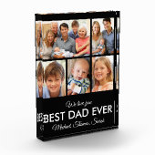 Bester Vater je Vathers Day Picture Collage Fotoblock (Links)