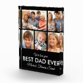 Bester Vater je Vathers Day Picture Collage Fotoblock (Rechts)
