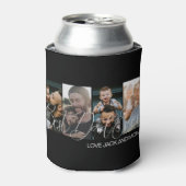 Bester Vater je vier FotoCollage Dosenkühler (Kanne Vorderseite)