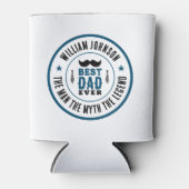 Bester Vater je Vintager Western Land Vatertag Dosenkühler (Vorderseite)