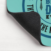 Bester Vater je Vintager Western Land Vatertag Mousepad (Ecke)