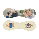 Bester Vater je Vintages, gefühltes Foto Baseball (Paneele)