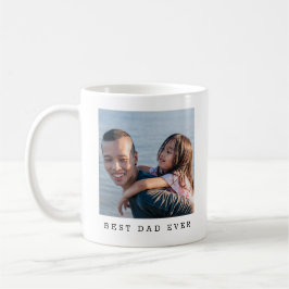 Bester Vater je Volles Foto Personalisiert Kaffee  Kaffeetasse