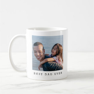Bester Vater je Volles Foto Personalisiert Kaffee  Kaffeetasse