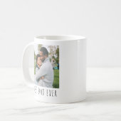 Bester Vater je Volles Foto Personalisiert Kaffee Kaffeetasse (Vorderseite Links)