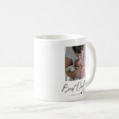 Bester Vater je Volles Foto Personalisiert Kaffeetasse (VorderseiteRechts)