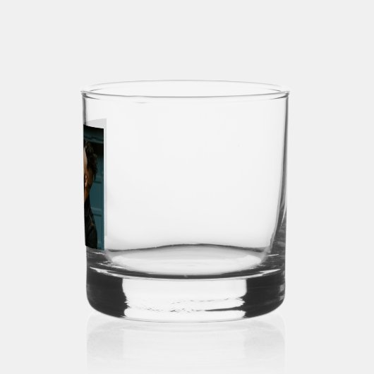 Bester Vater je Volles Foto Personalisiert Whiskyglas (Links)