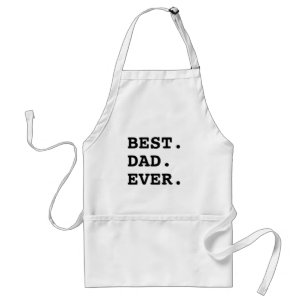 Bester Vater je White Black Typografy Cooking Sch Schürze