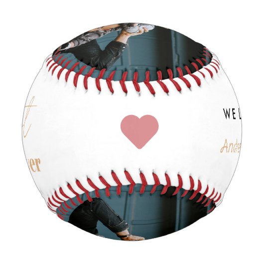 Bester Vater je Wir Liebe dich Baseball (Rückseite)