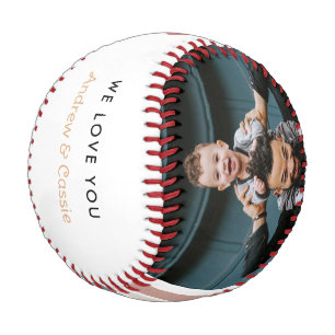 Bester Vater je Wir Liebe dich Baseball