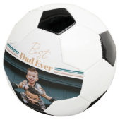 Bester Vater je Wir Liebe dich Fußball (Dreiviertel)