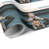 Bester Vater je Wir Liebe dich Geschenkpapier (Rolleneckpunkt)