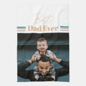 Bester Vater je Wir Liebe dich Geschirrtuch (Vertikal)