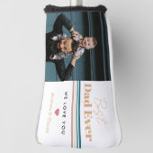 Bester Vater je Wir Liebe dich Golf Headcover (Rotieren 90)