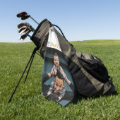 Bester Vater je Wir Liebe dich Golfhandtuch (Gras)