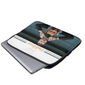 Bester Vater je Wir Liebe dich Laptopschutzhülle (Vorne Knopf)