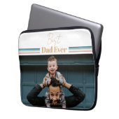 Bester Vater je Wir Liebe dich Laptopschutzhülle (Vorderseite Links)