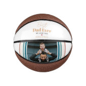 Bester Vater je Wir Liebe dich Mini Basketball (Vorderseite)