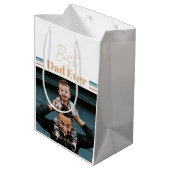 Bester Vater je Wir Liebe dich Mittlere Geschenktüte (Rückseite Schrägansicht)