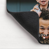 Bester Vater je Wir Liebe dich Mousepad (Ecke)