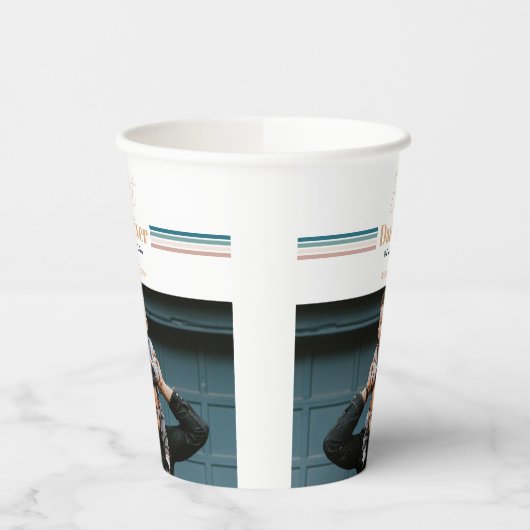 Bester Vater je Wir Liebe dich Pappbecher (Links)