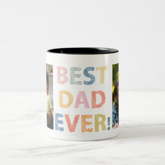 Bester Vater je. Wir Liebe, die du liebst Zweifarbige Tasse