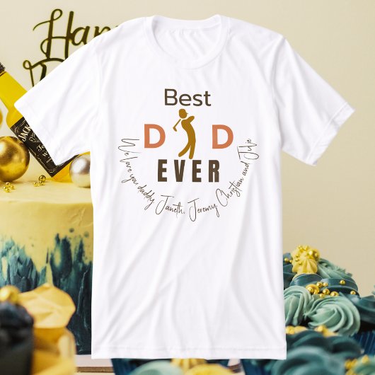 Bester Vater je Wir Liebe Sie Papa Moderne Väter T Tri-Blend Shirt