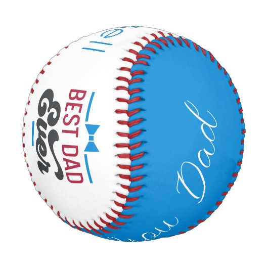 Bester Vater je Wir Liebe Sie Vater Baseball (Schrägansicht)