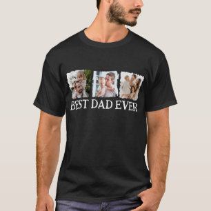 Bester Vater je, Zimmer für 3 Square Stilvolle Fot T-Shirt