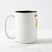 Bester Vater je Zwei-Tonen-Tasse Zweifarbige Tasse (Links)