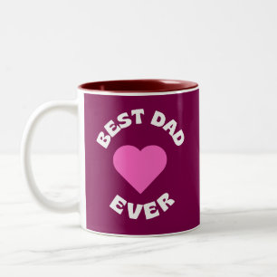 Bester Vater je Zweifarbige Tasse