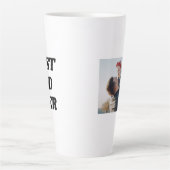 Bester Vater Jeden Tag Personalisiertes Geschenk Milchtasse (Vorderseite)