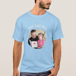 Bester VATER Jeden Upload Ihres quadratischen Foto T-Shirt