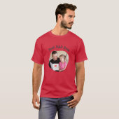 Bester VATER Jeden Upload Ihres quadratischen Foto T-Shirt (Vorne ganz)