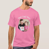 Bester VATER Jeden Upload Ihres quadratischen Foto T-Shirt (Vorderseite)