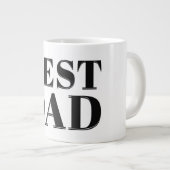 Bester Vater Jumbo-Tasse (Vorderseite Rechts)