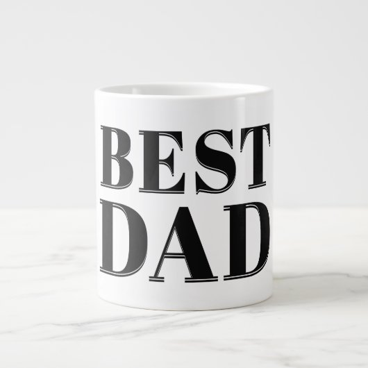 Bester Vater Jumbo-Tasse (Vorderseite)