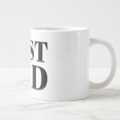 Bester Vater Jumbo-Tasse (Rechts)