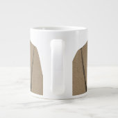 Bester Vater Jumbo-Tasse (Rückseite)