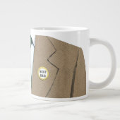 Bester Vater Jumbo-Tasse (Rechts)