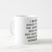 Bester Vater Kaffeetasse (Vorderseite Links)